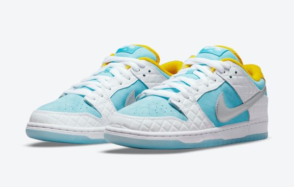 PK God Batch Nike SB Dunk Low Pro FTC Lagoon Pulse (Regular Box) DH7687-400