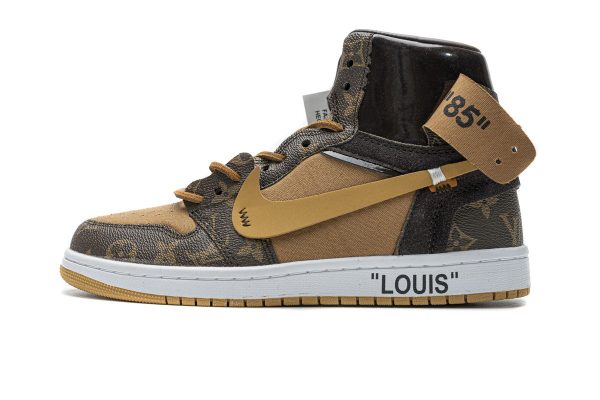 PK God Batch Louis Vuitton X Nike Air Jordan 1 (regular Jordan shoe box)