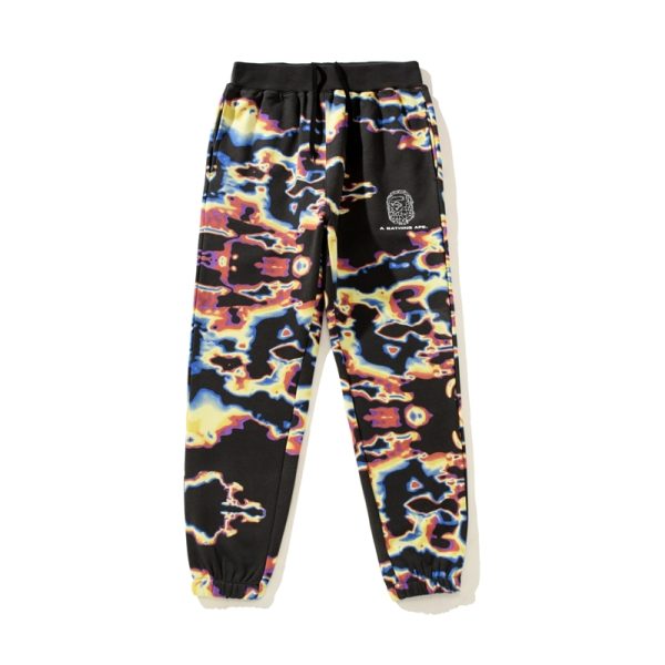 BAPE FW23 full-print letter series shark loose version trousers and sweatpants BAPE FW23 full-print letter series shark loose version trousers and sweatpants
