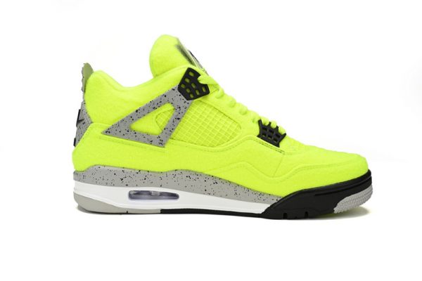 1AB5972D3B510 PK God Batch Tagz x Air jordan 4 Plush Fluorescent Yellow DV6773-700