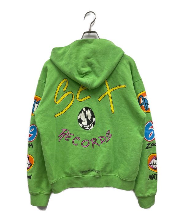 1AB59A47E0211 CHROME HEARTS Sex Records Hoodie