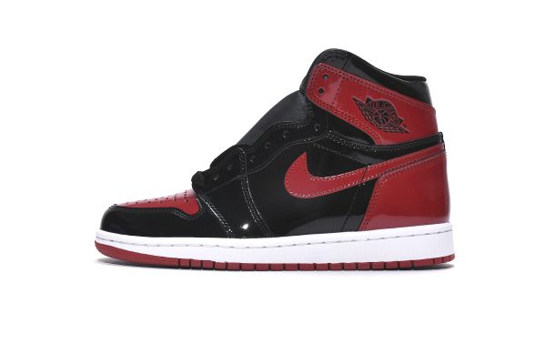 PK God Batch Air Jordan 1 High OG Bred Patent 555088-063 PK God Batch Air Jordan 1 High OG Bred Patent 555088-063