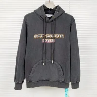 OFF WHITE New style washed hooded sweatshirt OFF WHITE New style washed hooded sweatshirt