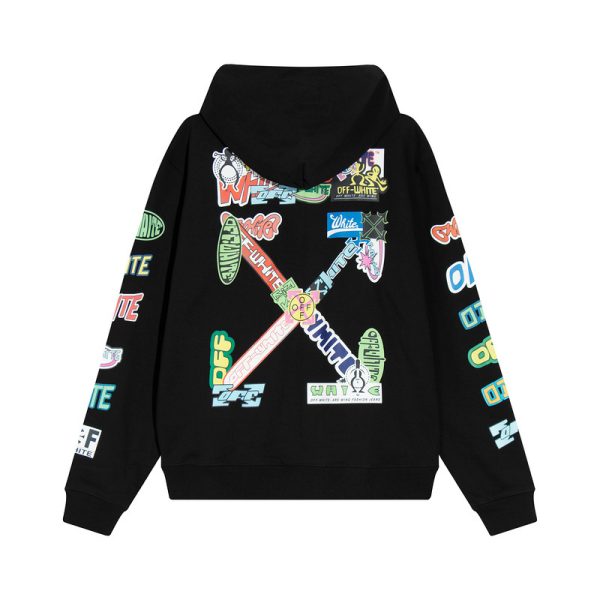 OFF WHITE arrow hooded sweatshirt