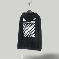 OFF WHITE EKG hooded sweatshirt