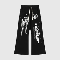 Hellstar Studios Records Tracksuit Black (single sweatpants) Hellstar Studios Records Tracksuit Black (single sweatpants)