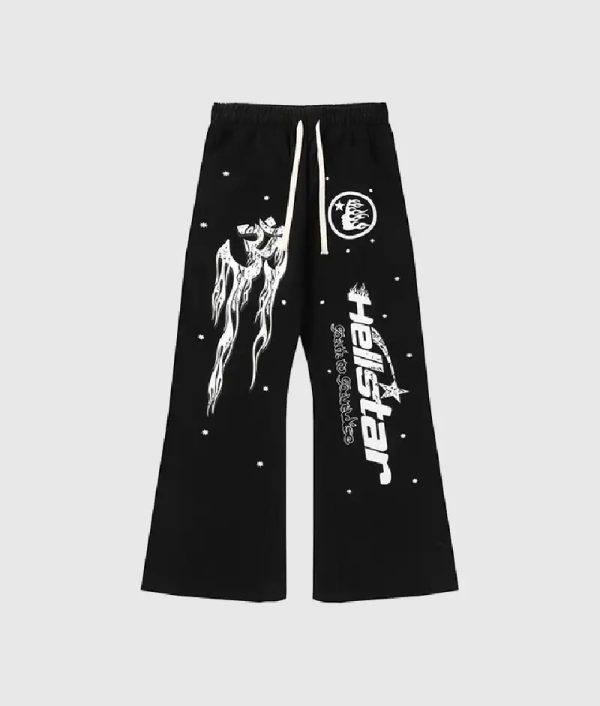 Hellstar Studios Records Tracksuit Black (single sweatpants) Hellstar Studios Records Tracksuit Black (single sweatpants)