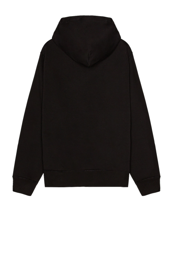 Polo Ralph Lauren Men's Double Knit Full-Zip Hoodie Sweatshirt Black and red