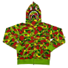 Bape psyche camo full zip shark hoodie Bape psyche camo full zip shark hoodie