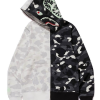 Half Shark Camo BAPE Hoodie