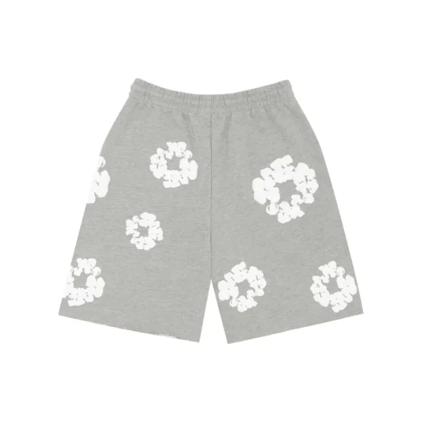 1AB5AF56F7212 Denim Tears The Cotton Wreath Shorts Grey