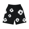 1AB5AF64D9110 Denim Tears The Cotton Wreath Shorts Black