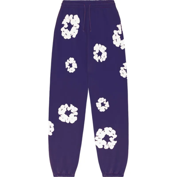 Denim Tears The Cotton Wreath Sweatpants Purple Denim Tears The Cotton Wreath Sweatpants Purple