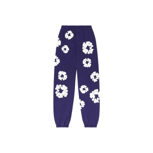 1AB5AF7391710 Denim Tears The Cotton Wreath Sweatpants Purple