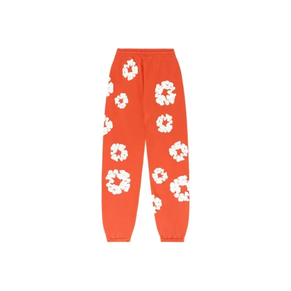 Denim Tears The Cotton Wreath Sweatpants Orange Denim Tears The Cotton Wreath Sweatpants Orange