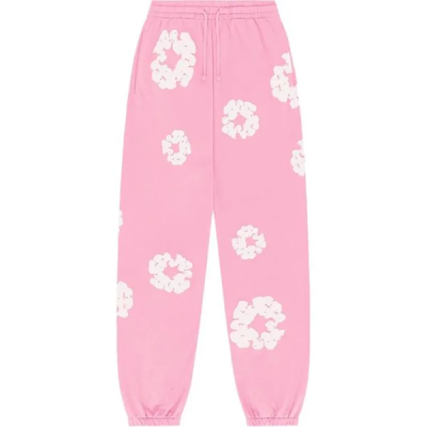 Denim Tears The Cotton Wreath Sweatpants Pink Denim Tears The Cotton Wreath Sweatpants Pink
