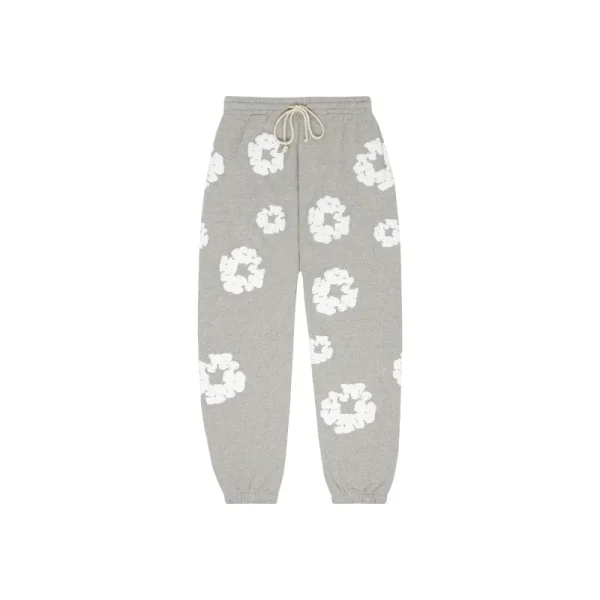 Denim Tears The Cotton Wreath Sweatpants Grey Denim Tears The Cotton Wreath Sweatpants Grey