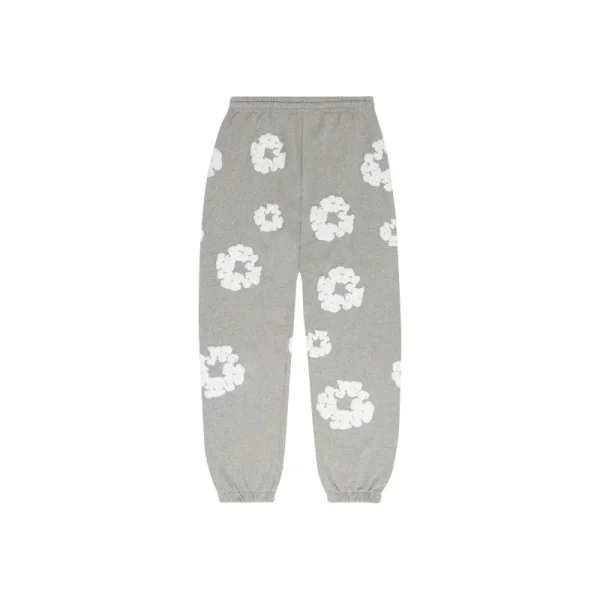 1AB5AFCCE4D15 Denim Tears The Cotton Wreath Sweatpants Grey