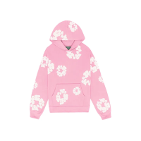 Denim Tears The Cotton Wreath Sweatshirt Pink Denim Tears The Cotton Wreath Sweatshirt Pink