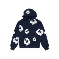 Denim Tears The Cotton Wreath Sweatshirt Navy Denim Tears The Cotton Wreath Sweatshirt Navy