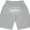 Corteiz OG Alcatraz Shorts Heather Grey Corteiz OG Alcatraz Shorts Heather Grey