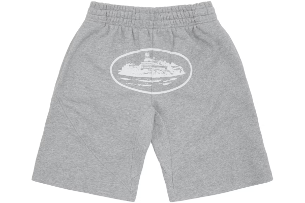 Corteiz OG Alcatraz Shorts Heather Grey Corteiz OG Alcatraz Shorts Heather Grey