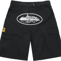 Corteiz Alcatraz Cargo Shorts Black Corteiz Alcatraz Cargo Shorts Black