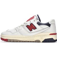 Aimé Leon Dore x New Balance 550 White Red Navy  BB550A3