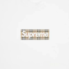 1AB5B70260E10 Supreme Burberry Box Logo Tee White