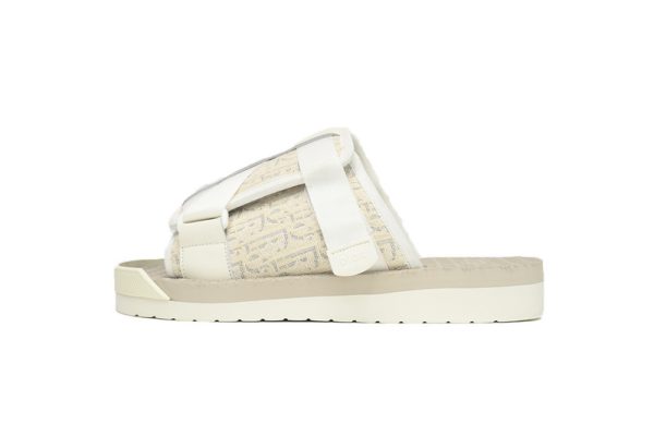 PK God Batch Dior Alpha Sandals oblique All White 3SA081YYV H060