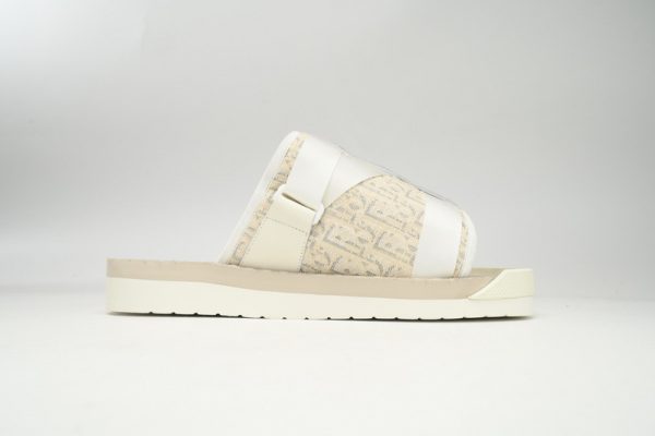 PK God Batch Dior Alpha Sandals oblique All White 3SA081YYV H060