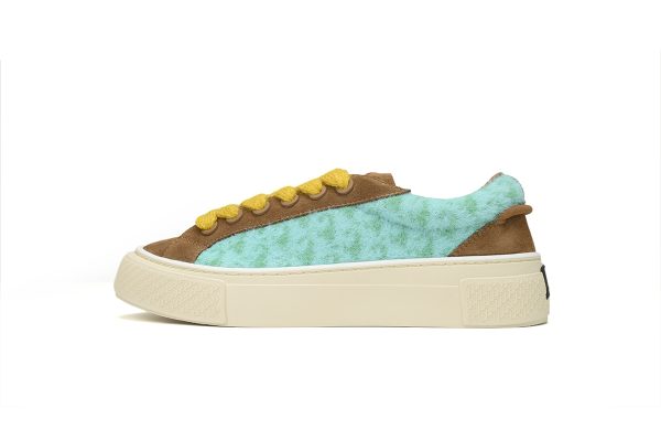 PK God Batch 3SN272 ZIR1 6536 Denim Tears' B33 Sneakers Release Brown Green PK God Batch 3SN272 ZIR1 6536 Denim Tears' B33 Sneakers Release Brown Green