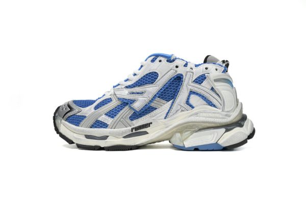 PK God Batch Balenciaga Runner White Blue PK God Batch Balenciaga Runner White Blue