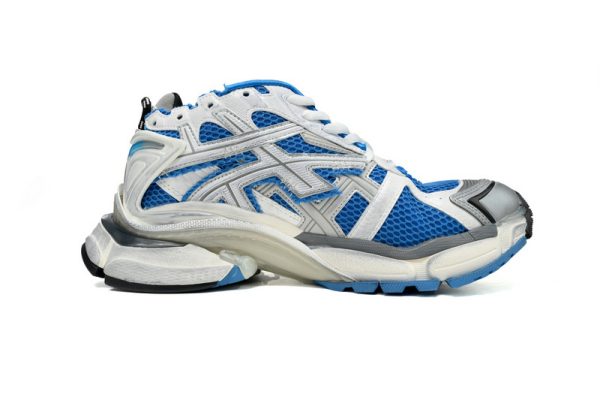 1AB5BE529501D PK God Batch Balenciaga Runner White Blue