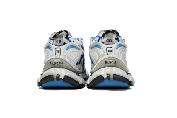 1AB5BE5439D12 PK God Batch Balenciaga Runner White Blue