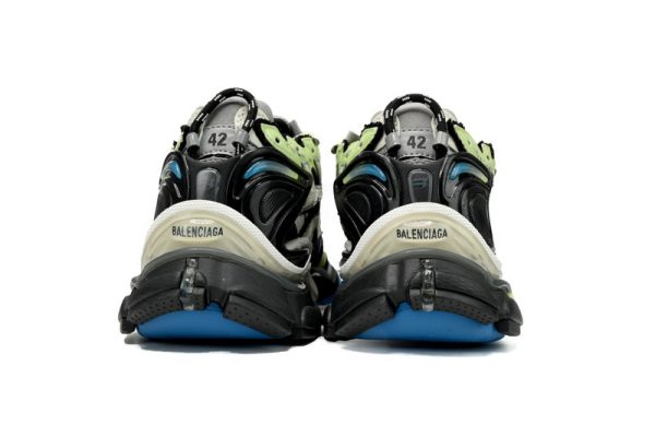 1AB5BE6B6EA14 PK God Batch Balenciaga Runner Black Green