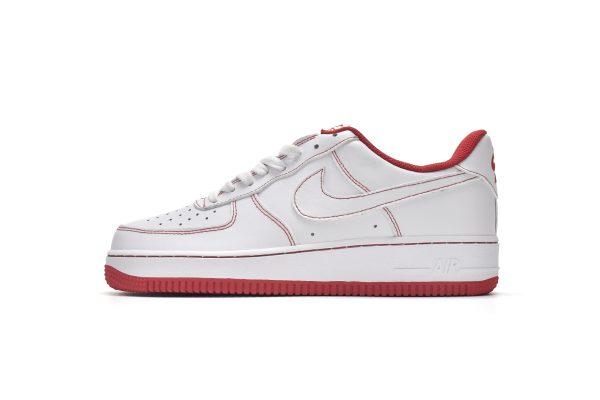 Nike Air Force 1 Low Contrast Stitch Red CV1724-100 Nike Air Force 1 Low Contrast Stitch Red CV1724-100