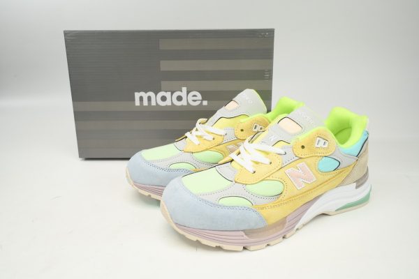 New Balance 992 Yellow Green Powder M992AB New Balance 992 Yellow Green Powder M992AB