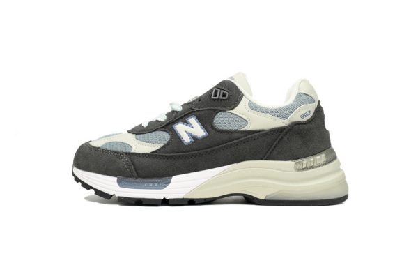New Balance 992 Black Gray Light Blue M992KT New Balance 992 Black Gray Light Blue M992KT