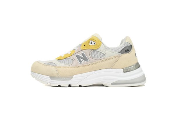 New Balance 992 Gray White Yellow M992PB1