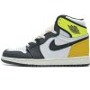 PK God Batch Air Jordan 1 Retro High White Black Volt University Gold 555088-118 PK God Batch Air Jordan 1 Retro High White Black Volt University Gold 555088-118