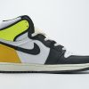 1AB5C93E9011B PK God Batch Air Jordan 1 Retro High White Black Volt University Gold 555088-118