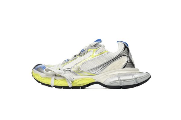 PK God Batch Balenciaga Luminous Blue White Fluorescent Yellow 734731 W3XLG 9074 PK God Batch Balenciaga Luminous Blue White Fluorescent Yellow 734731 W3XLG 9074