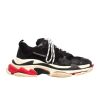 1AB5D3028821F StreetGxd Balenciaga Triple S BLACK/WHITE-RED
