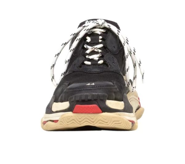 1AB5D30427919 StreetGxd Balenciaga Triple S BLACK/WHITE-RED