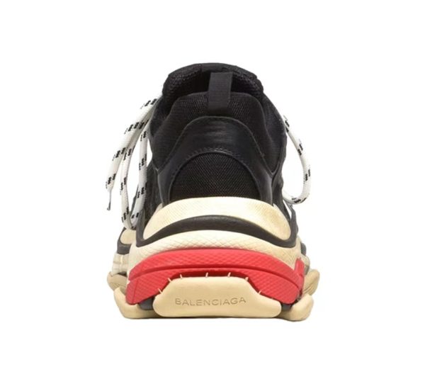1AB5D3072D316 StreetGxd Balenciaga Triple S BLACK/WHITE-RED