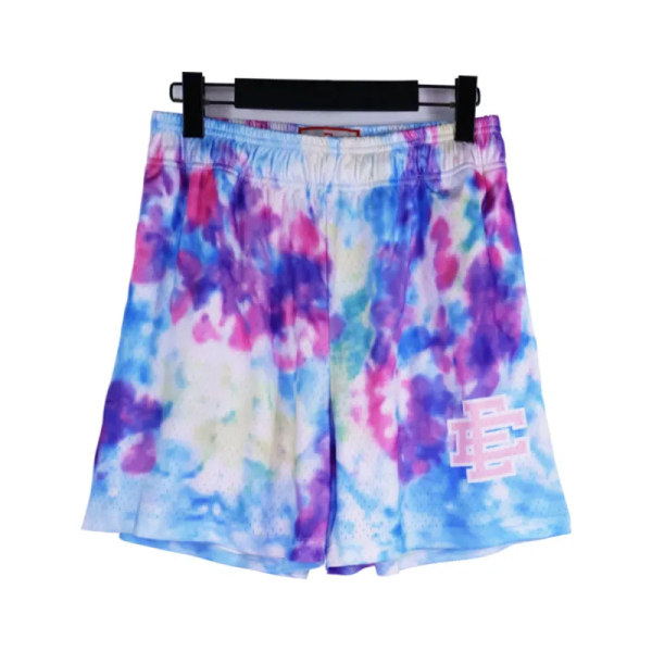 Eric Emanuel EE Basic Short Purple/Blue Tie Dye FW19 Eric Emanuel EE Basic Short Purple/Blue Tie Dye FW19
