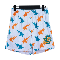 Eric Emanuel x BAPE Miami Basic Short White/Teal/Orange FW19 Eric Emanuel x BAPE Miami Basic Short White/Teal/Orange FW19