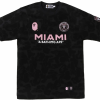 BAPE x Inter Miami CF Camo Tee Black BAPE x Inter Miami CF Camo Tee Black