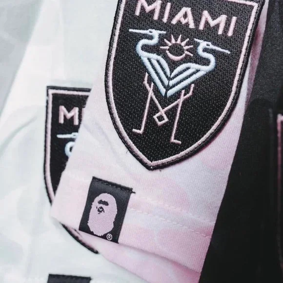 BAPE x Inter Miami CF Camo Tee Pink
